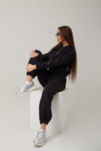 Kelnės Fold Jet Black