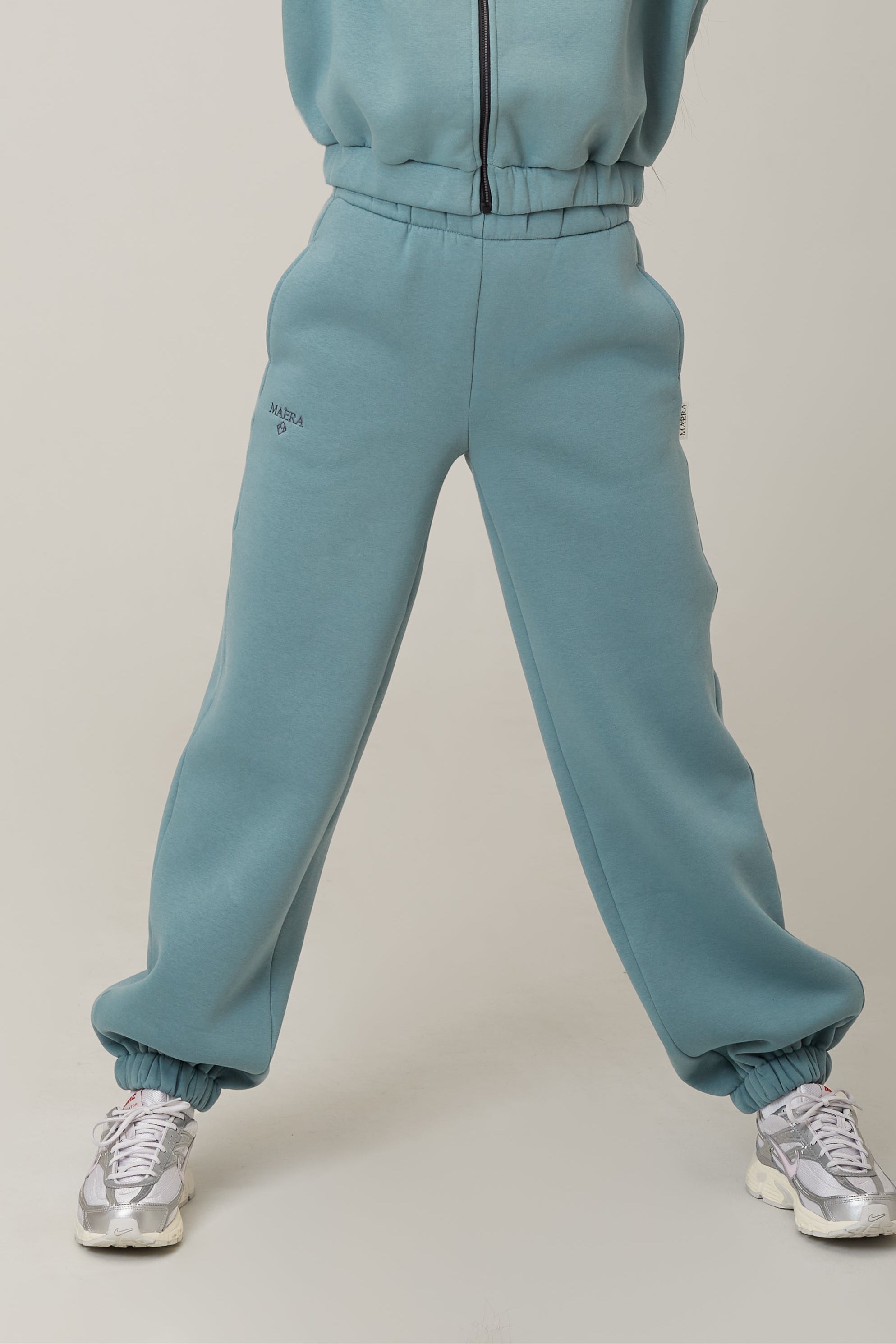 Kelnės Fold Dusty Blue